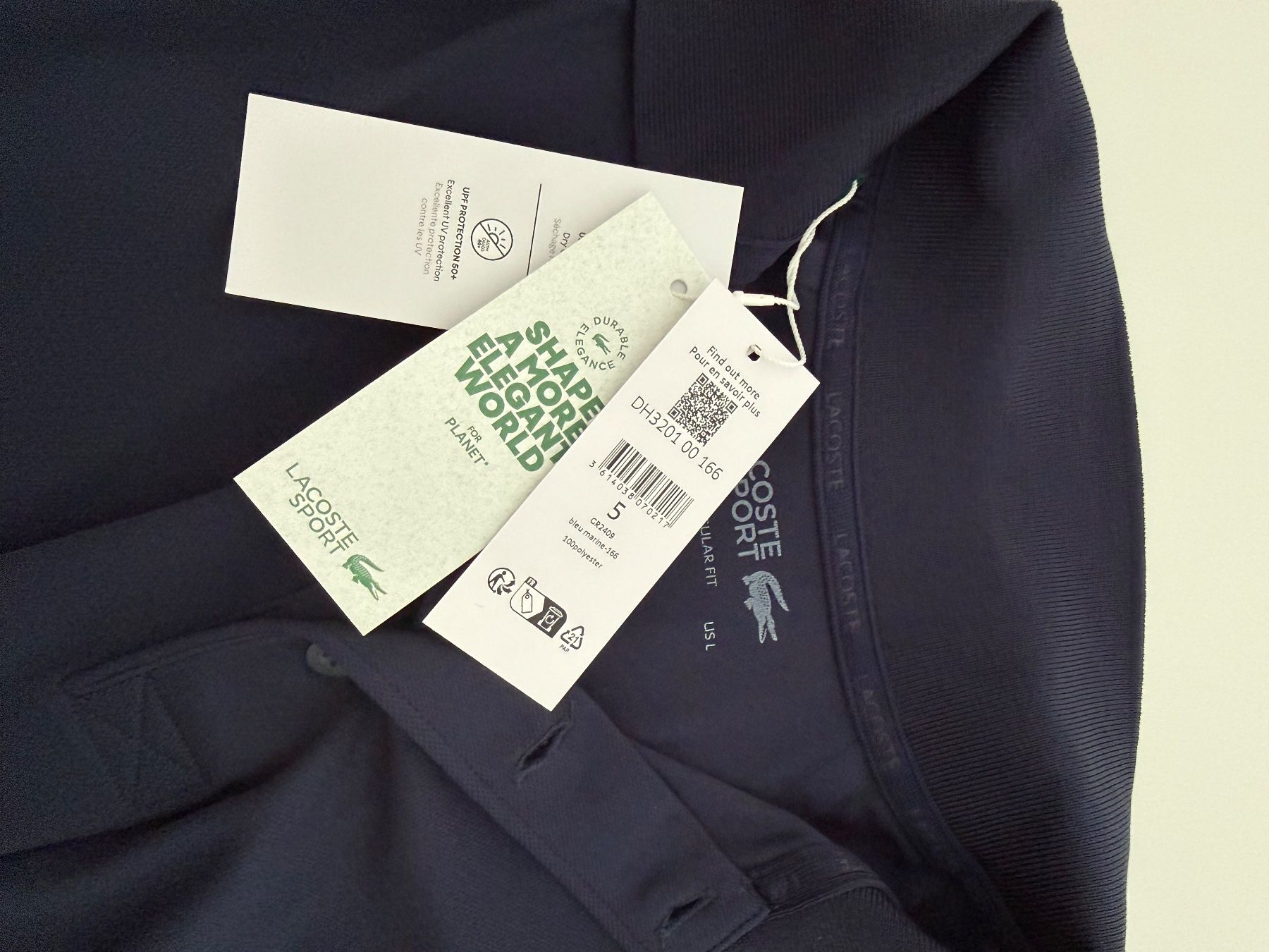 Lacoste Magliette Polo: NEU Lacoste sport regular fit Gr. L – Nuovo e nell'imballaggio originale da Lüterkofen venduto da GiCa_ 1