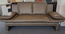 Sofa 2-sitzig, 162 cm, Leder Nappa, verstellbare Armlehnen