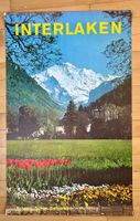 Plakat 1970 Tourismusplakat – Interlaken – Schweiz Original