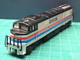Amtrak Lokomotive Spur N Trix Rarität