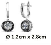 Swarovski Catenine: Set Ohrringe/Kette  mit Swarovski Elements – Nuovo e nell'imballaggio originale da Bottenwil venduto da anh_5brz 2