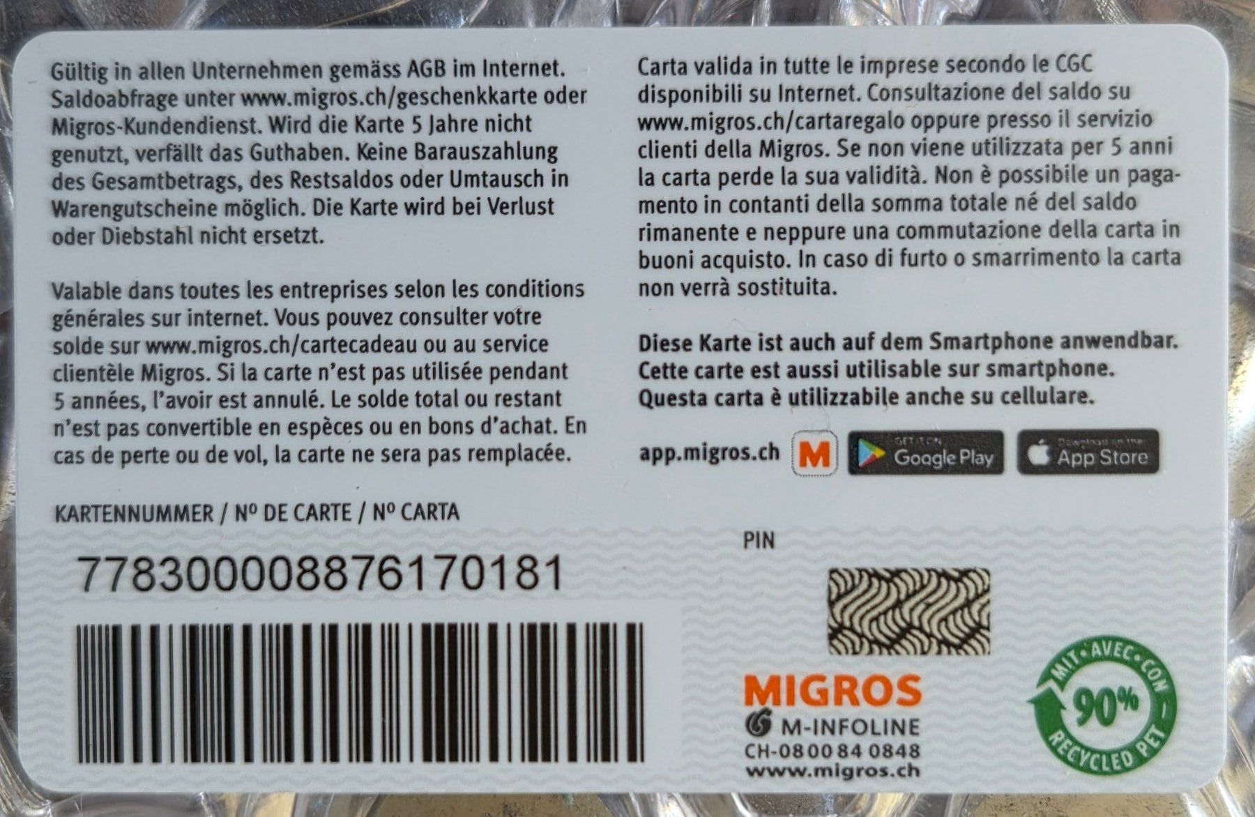Cartoline: M Geschenkkarte Stern – Usato da Gossau SG venduto da oreliefredy 1
