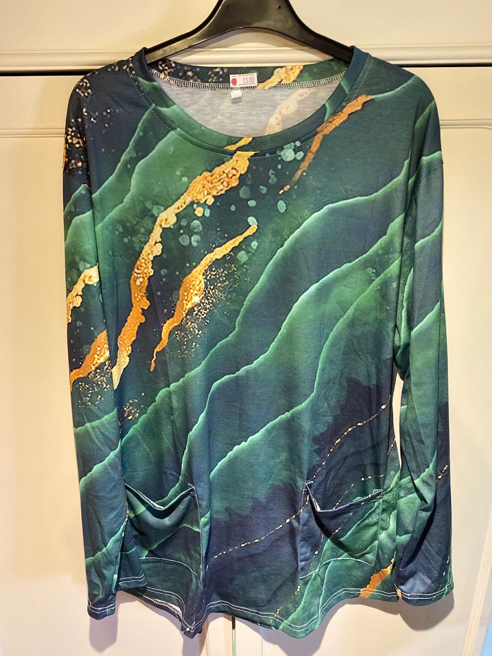 Vestiti: DAMEN BLUSENKLEID,GRÜN – Nuovo e nell'imballaggio originale da Meienried venduto da ManuelaBoutique 6