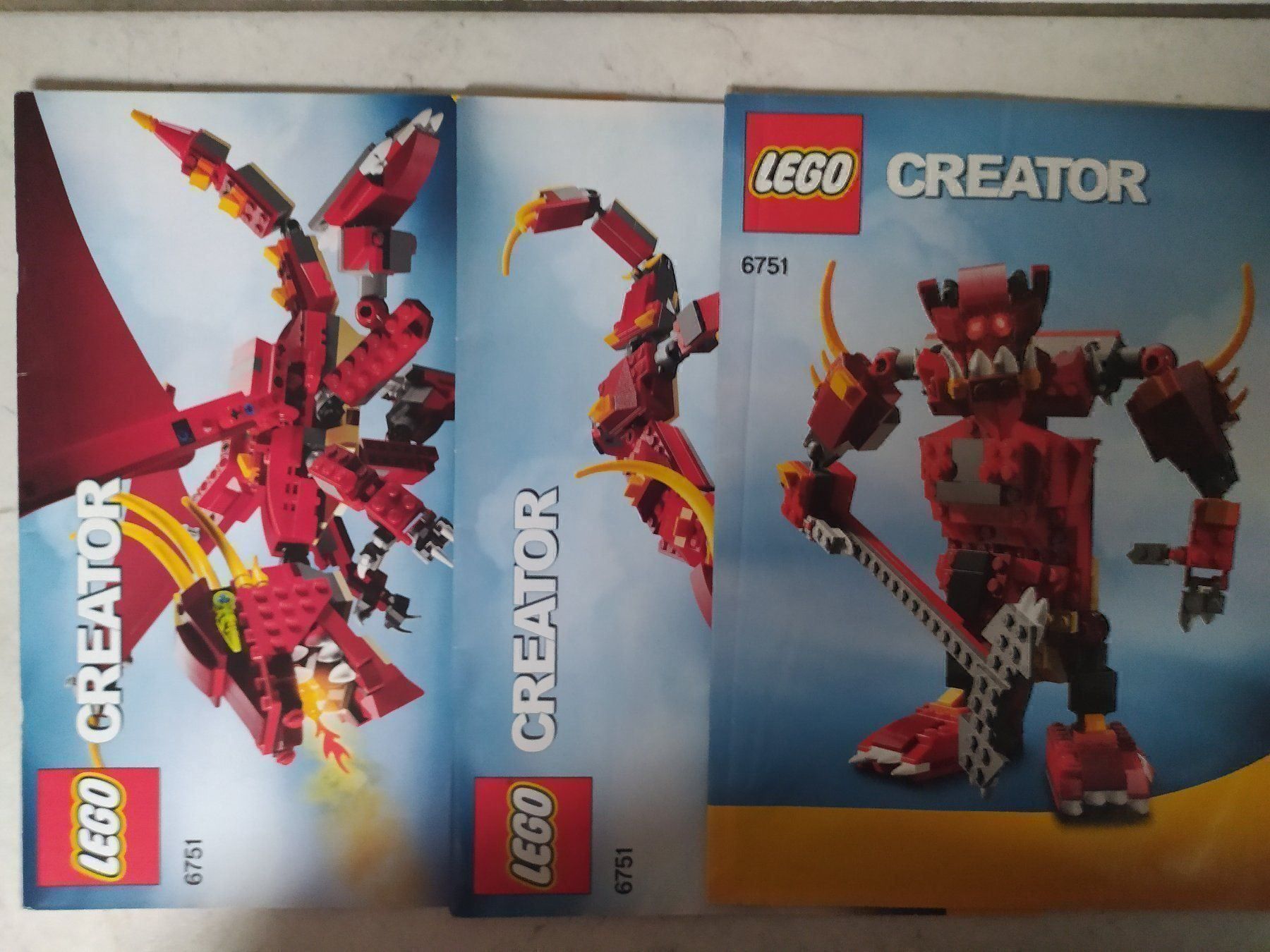 Lego Giocattoli: 6751 Fiery Legend – Usato da Bremgarten AG venduto da redstar69 2