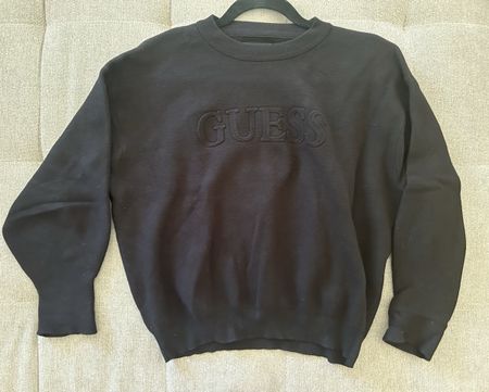 Logo Guess Pullover schwarz Grösse XS neuwertig🖤