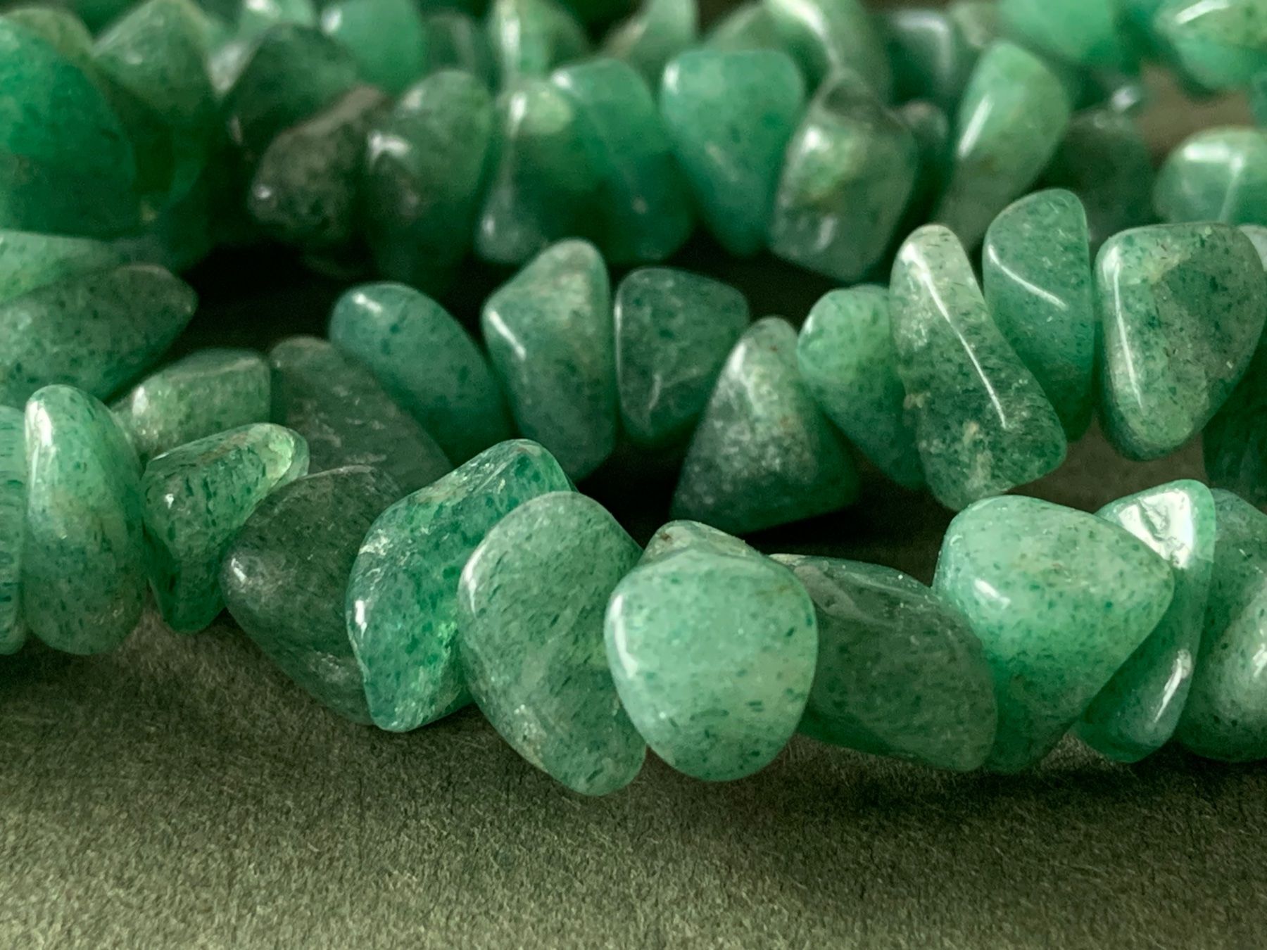 Catenine: Steinkette Aventurin – Usato da Laufen venduto da belleskulptur 4
