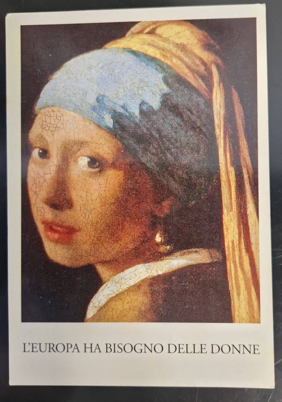 Cartoline postali: Kunstkarte "Das Mädchen mit dem Perlenohrring" 1999 – Nuovo (secondo la descrizione) da Melchnau venduto da Arthurius