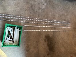 Wand regal ohne Tablar Verstellbar
