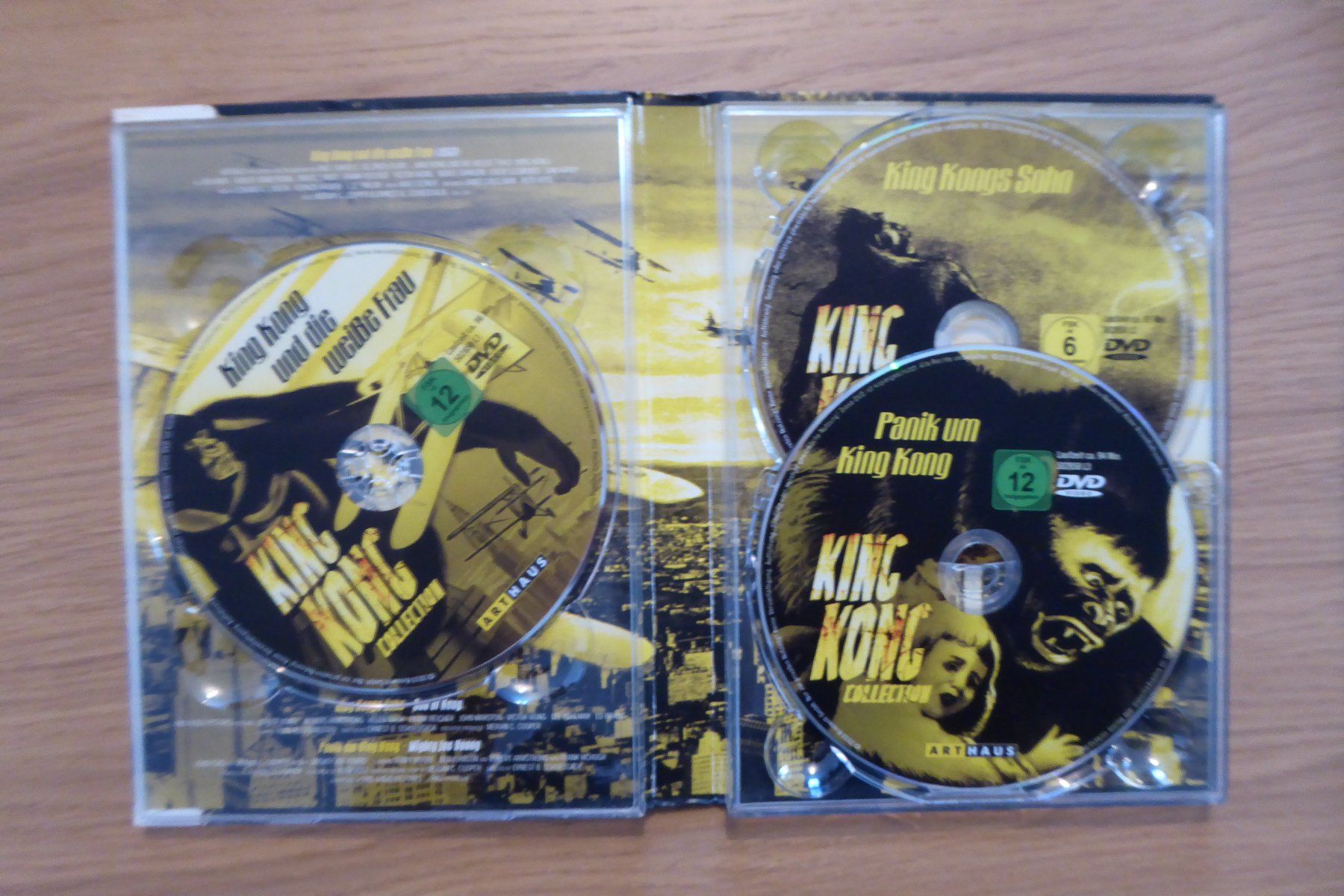 Tutti i DVDs: 3xDVD King Kong Collection – Usato da Allschwil venduto da Summelsarium 3