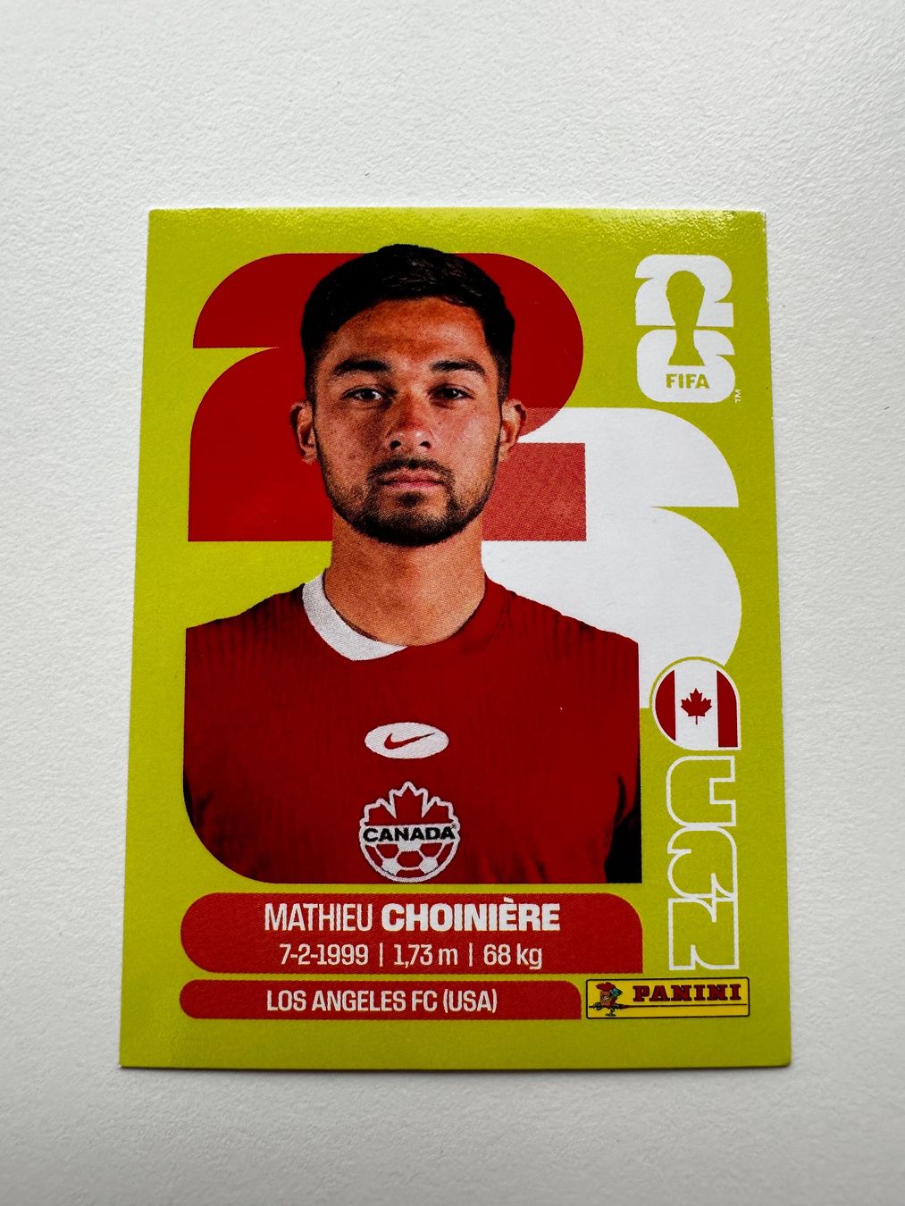 Panini Sammelbilder & Trading cards: Mathieu Choiniere Panini Sticker 2026 WM CAN 15 – Neu (gemäss Beschreibung) aus Zürich von karsumpel11