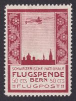 Flug-Vorläufer III Bern ungebraucht *