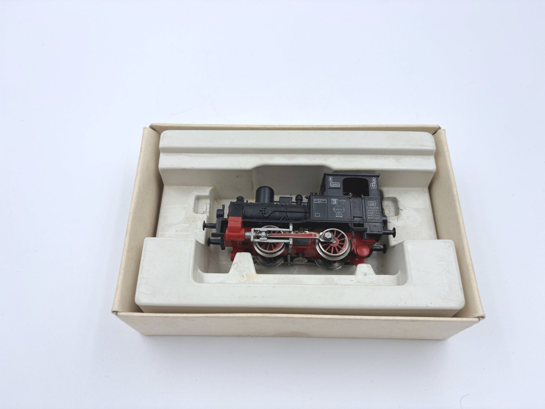 Fleischmann Modelleisenbahnen: Fleischmann H0 4000 Dampflok Werkslok Anna – Gebraucht aus Hombrechtikon von Bruenel