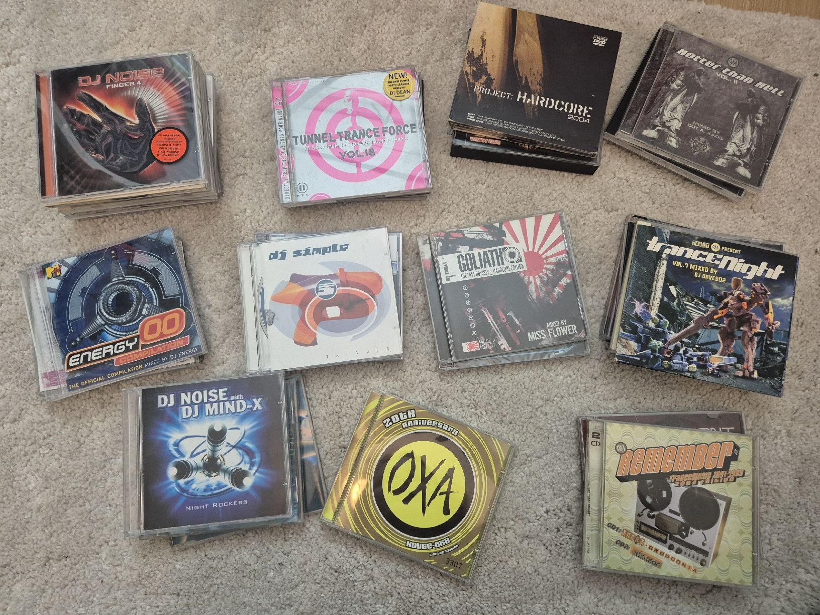 CD: CD Sammlung Techno/Trance/Hardcore/Oxa 35 Stück – Usato da Schaffhausen venduto da Nachtschwaermerin 1