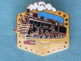 SBB CFF FFS B 3/4 Dampflokomotive Pin Pins Abzeichen