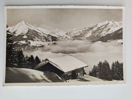 Leysin , Pic-Chaussy et Oldenhorn, dat 1958