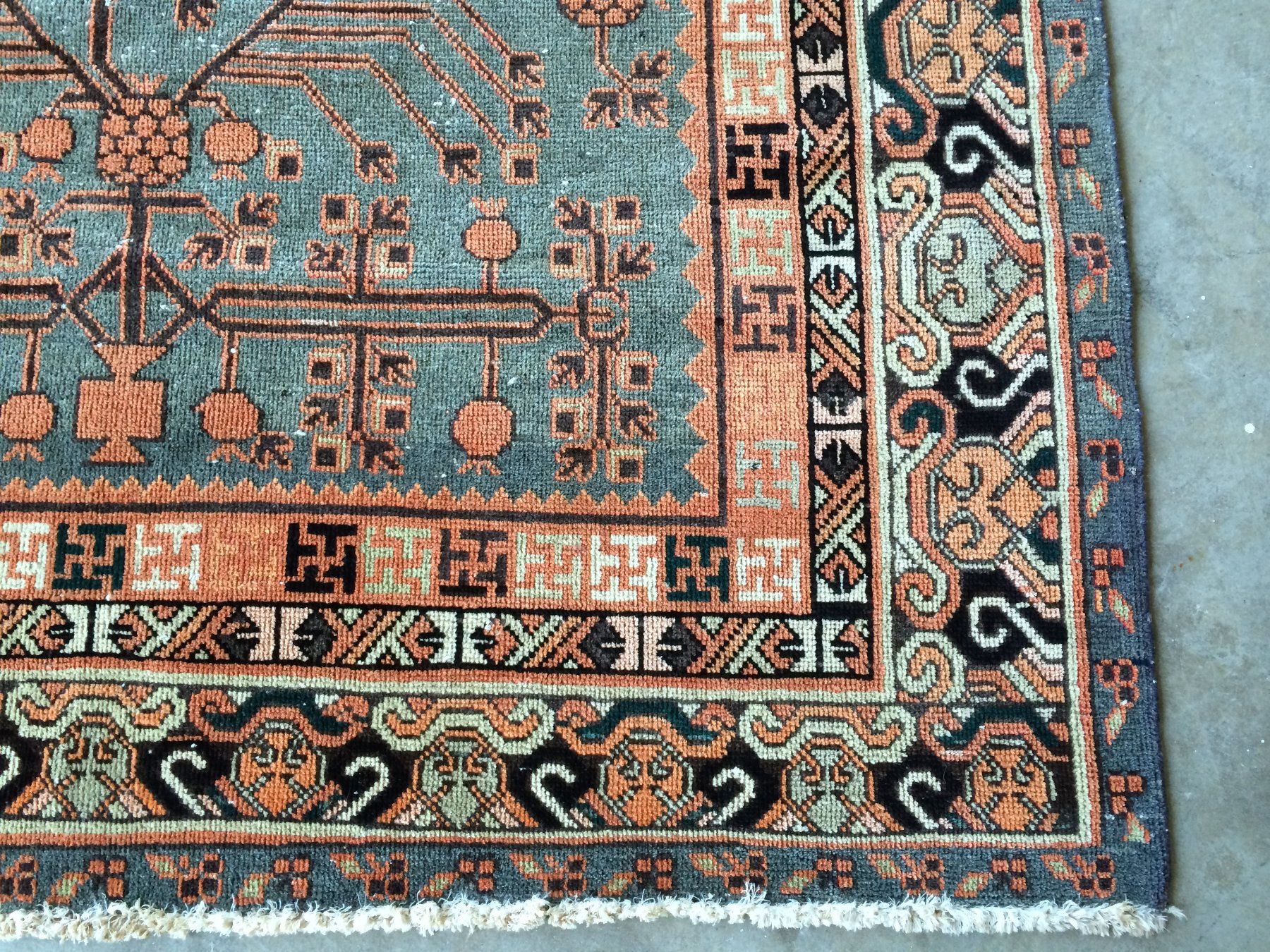 Tapis: Alter Yarkand Granatapfel Teppich – D'occasion à Seewen SZ par ste_n52f 3