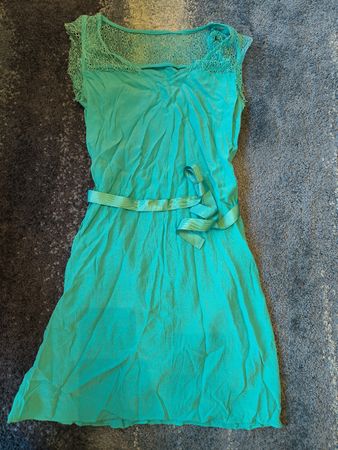 Kleid, grün, NafNaf