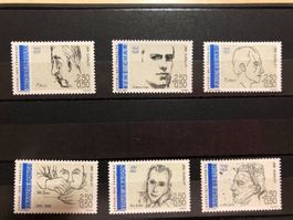 Série complète célébrités 1991 Neufs**