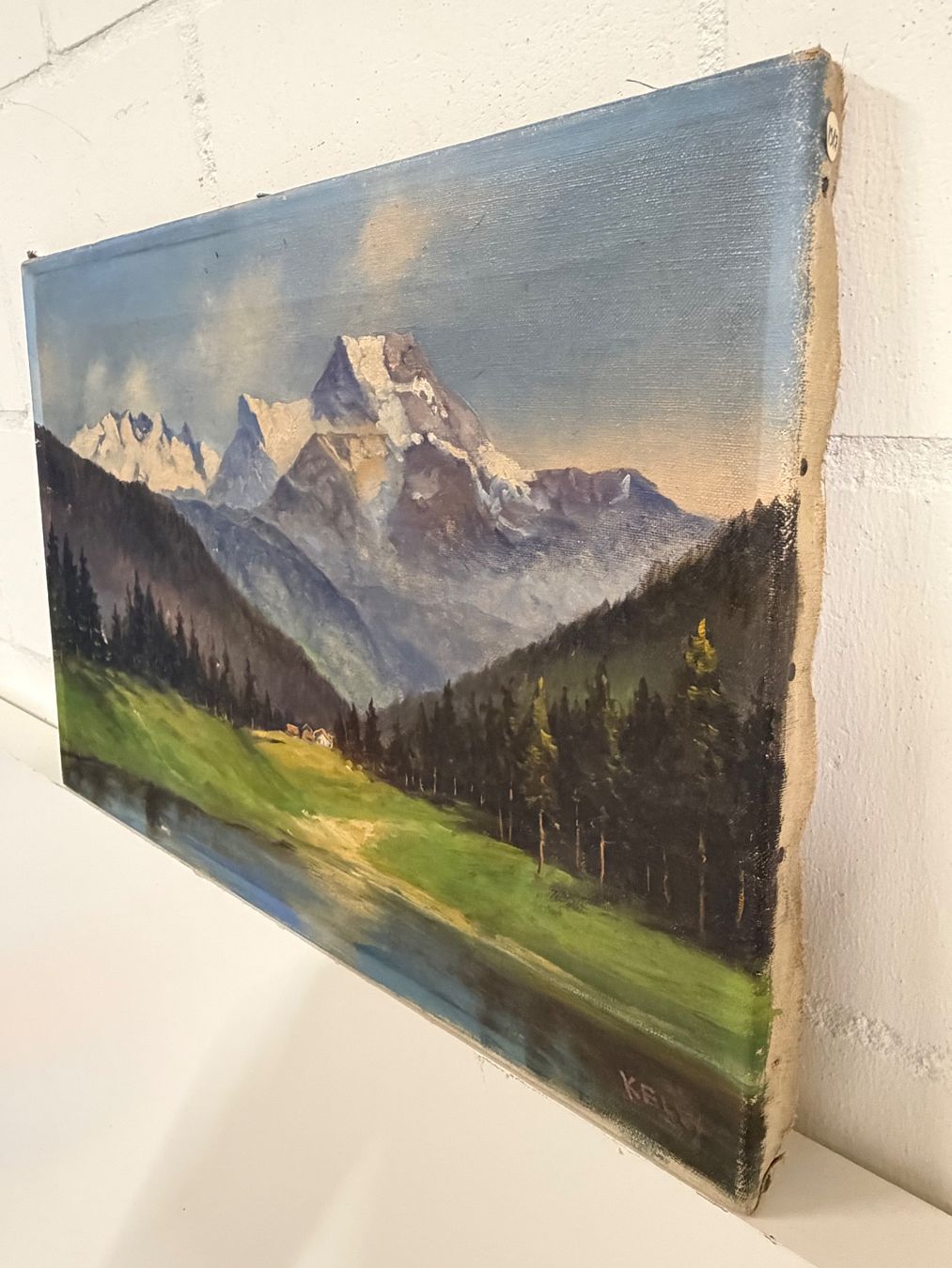 Gemälde: KELLY Original Gemälde Landschaft – Gebraucht aus Basel von PAUL_ART 6
