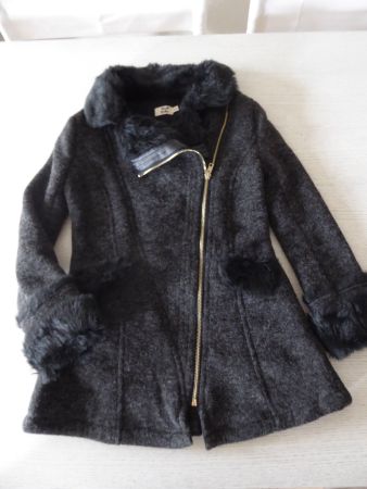 NEU! Wintermantel Mini Molly Gr.116/128 (6/8 J.) Kunstfell