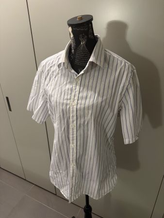 Gucci Hemd, Gr. 42, Sommerhemd, gestreift Kurzarm