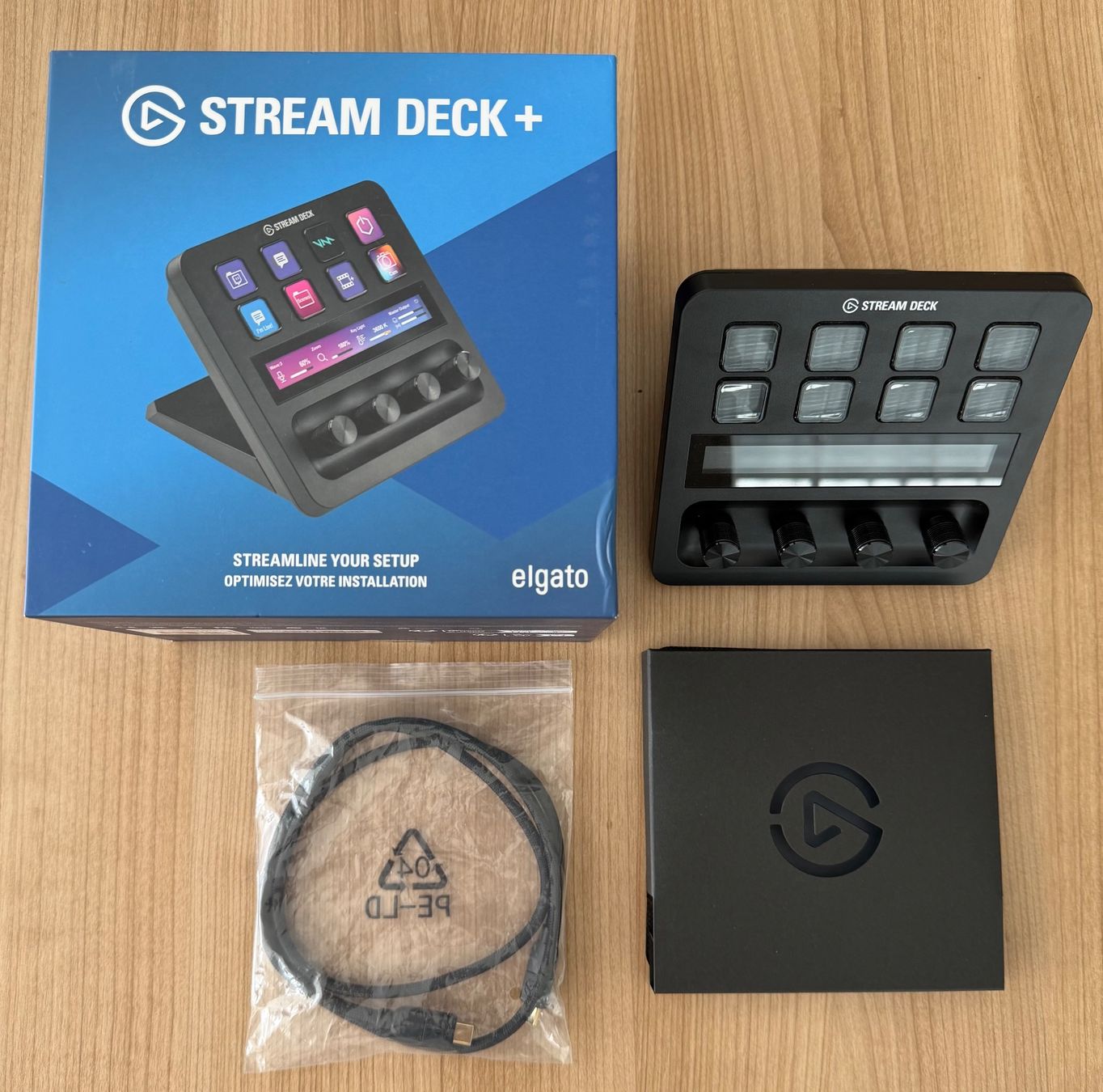 Tastaturen: Elgato Stream Deck+, schwarz, neuwertig – Gebraucht aus Schaffhausen von luplimaa