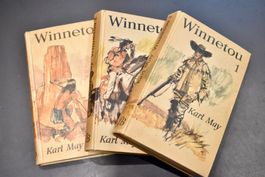 Karl May – Winnetou Band 1–3 alte Ausgabe