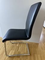 6 schwarze Esszimmer Stühle