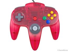 N64 Controller Original Rot Transparent