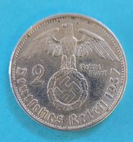 2 ReichsMark 1937 A  Silber "Nazi-Deutschland" TOP