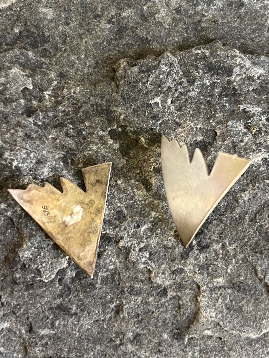 Orecchini pendenti & Orecchini a lobo: Modern cool Sterling Ohrstecker 925 – Usato da OBERRIEDEN venduto da legpit 4