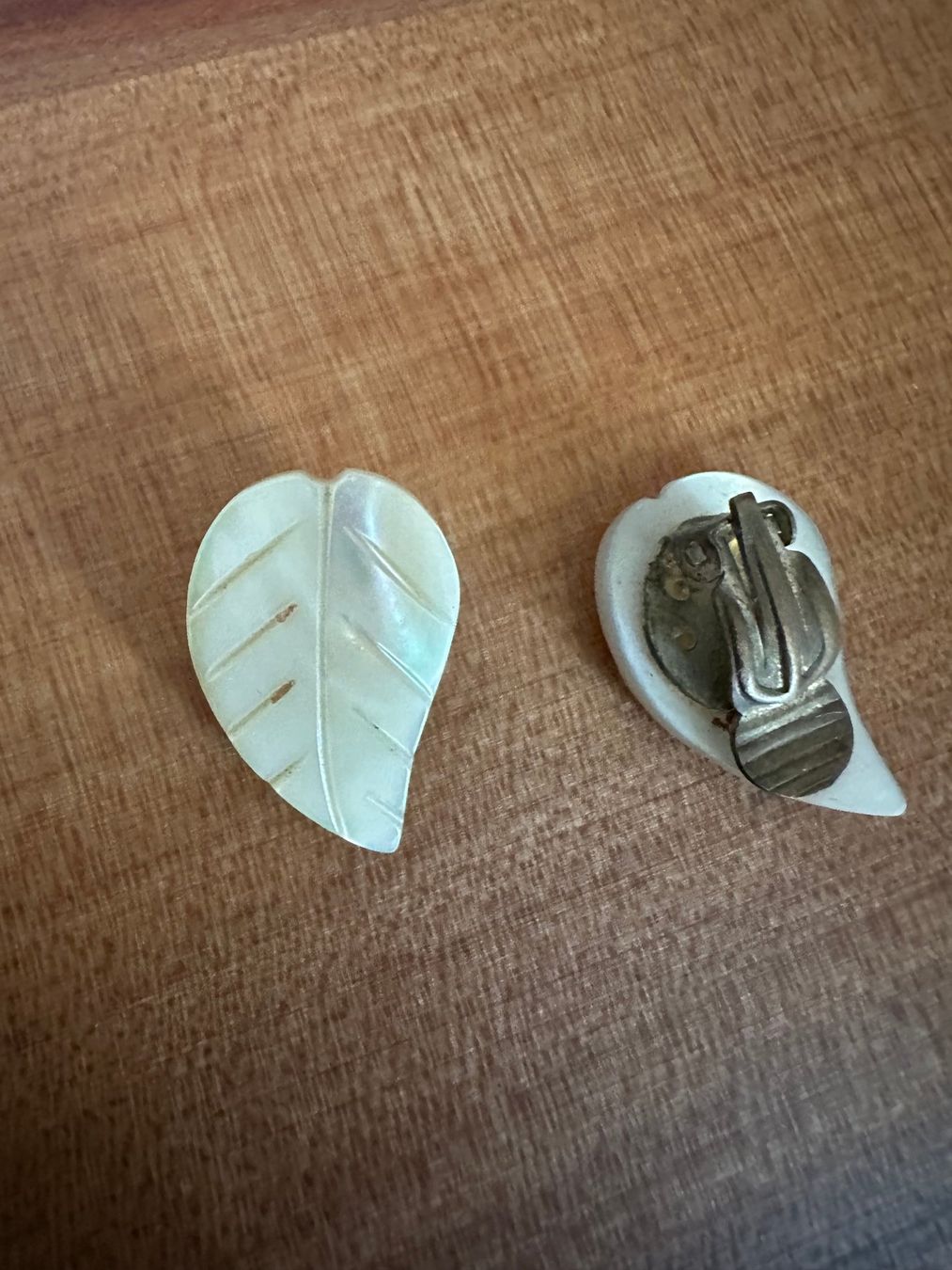 Catenine: Perlmuttcollier& Ohrklips, Einzelstück, Antik – Usato da Buchs ZH venduto da krenzi 5