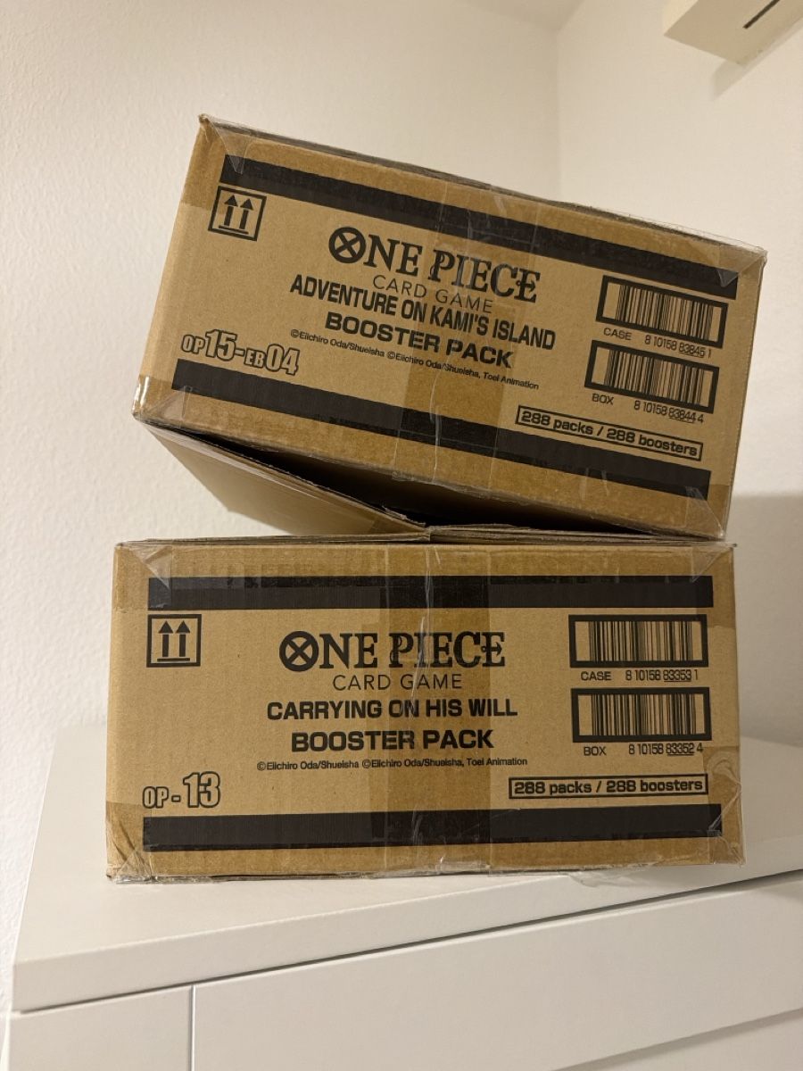 Bandai Carte collezionabili: Empty box case op13 and op15 – Usato da S. Antonino venduto da Mc2495