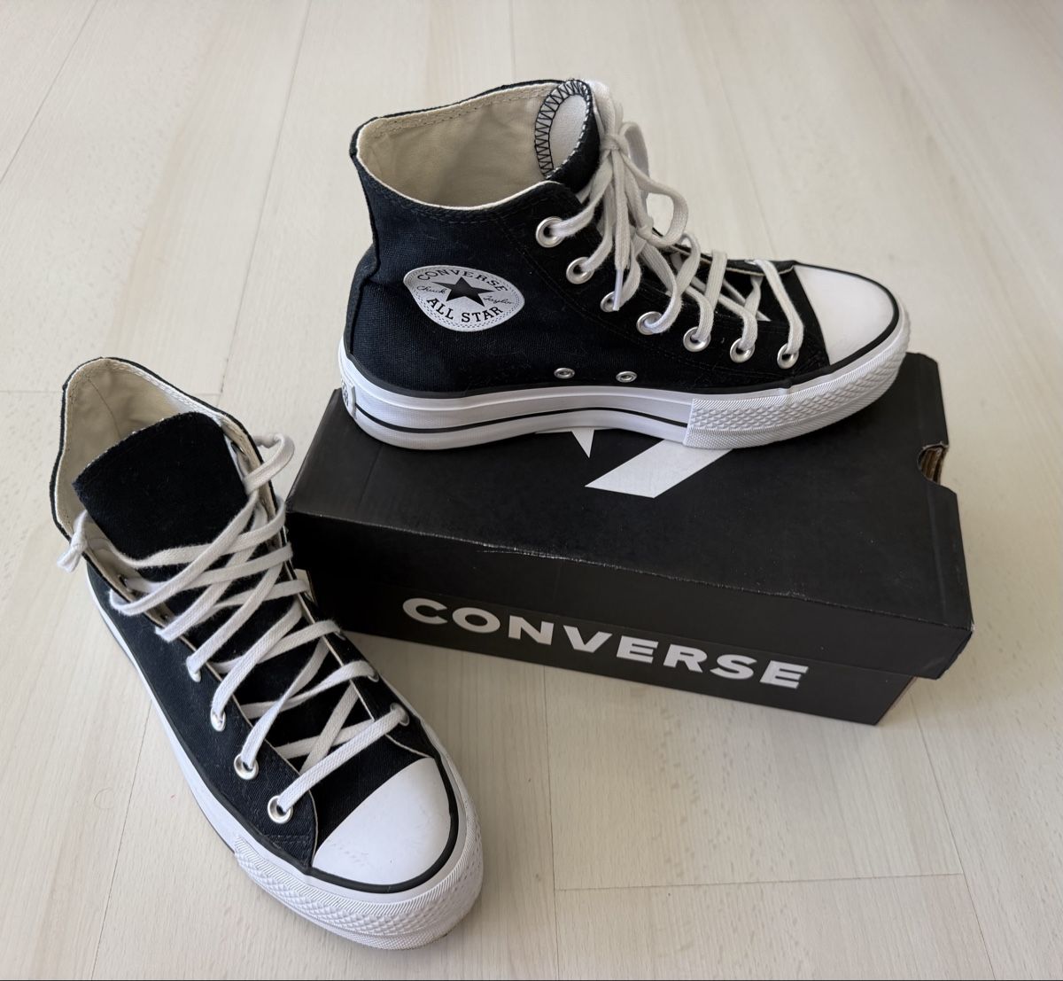 Converse Scarpe da uomo: Baskets Converse Chuck Taylor noires 37 – Nuovo (secondo la descrizione) da Monthey venduto da Ben1
