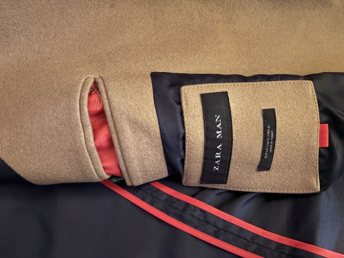 Zara Cappotti: Mantel camel Zara M neuwertig – Nuovo (secondo la descrizione) da Zürich venduto da Nick345 2