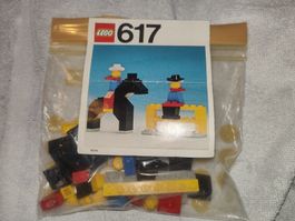 LEGO 617 Cowboys (1976) mit Anleitung, sehr selten
