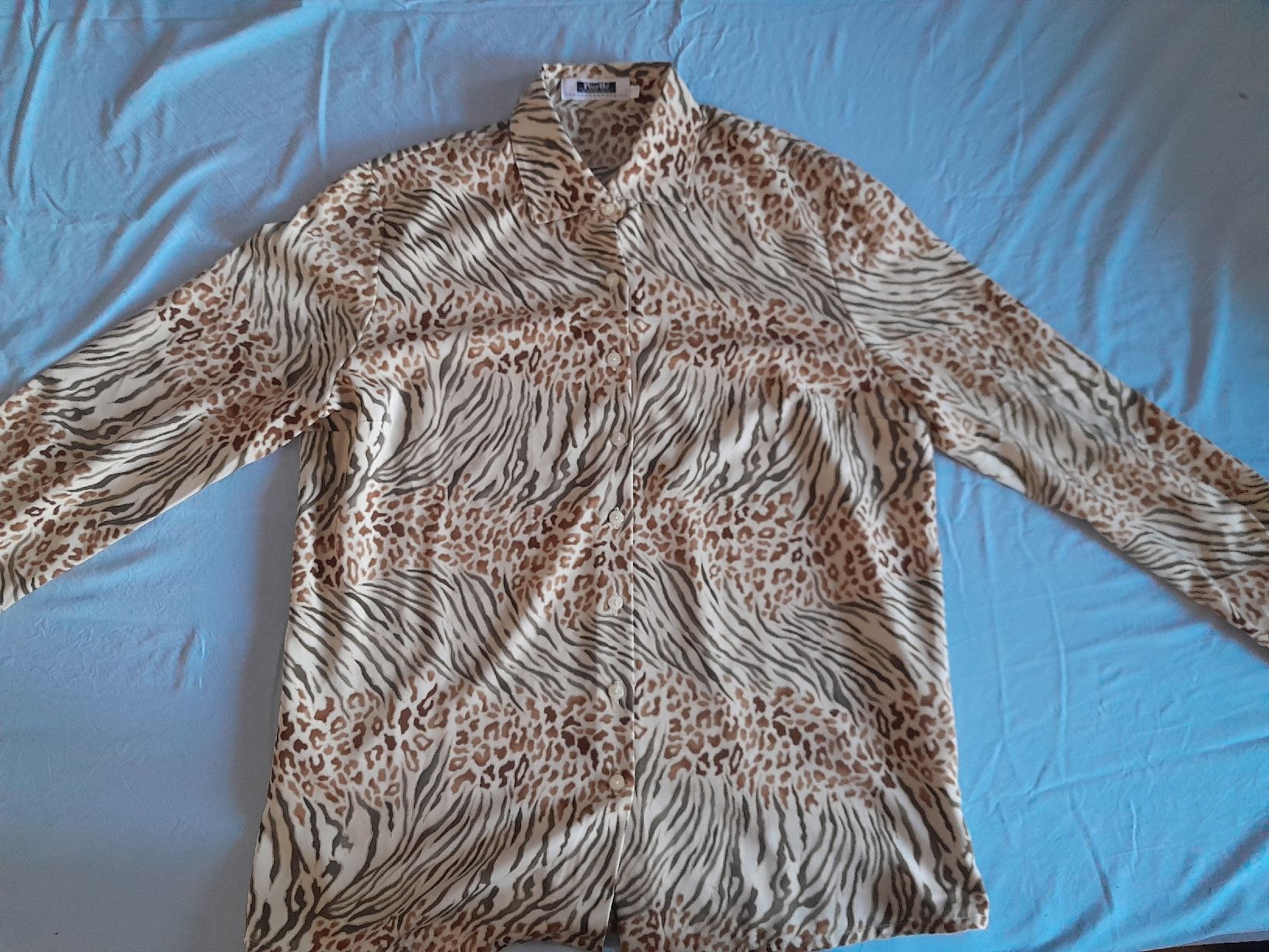 Camicette: chemise léopard taille 42, taille L – Usato da Genève venduto da ang_fd8z