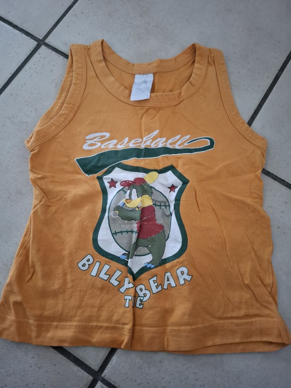 Camicie, T-shirt & Polo: Débardeur Billy Bear orange – Usato da Les bois venduto da Steph-tigrou 1