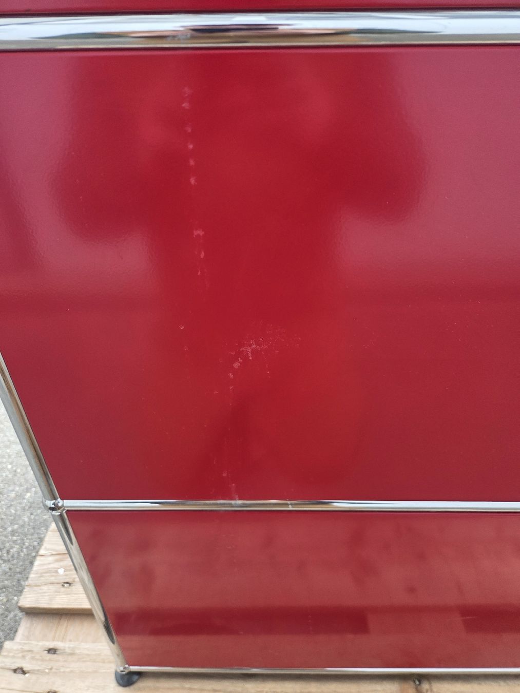Scaffali: USM Haller Regal in Rot – Usato da Enggistein venduto da Lehmannnn 8