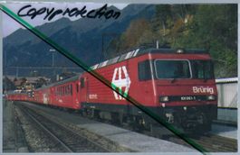 Brienz. Bahnhof. SBB-CFF Brünigbahn. Foto.