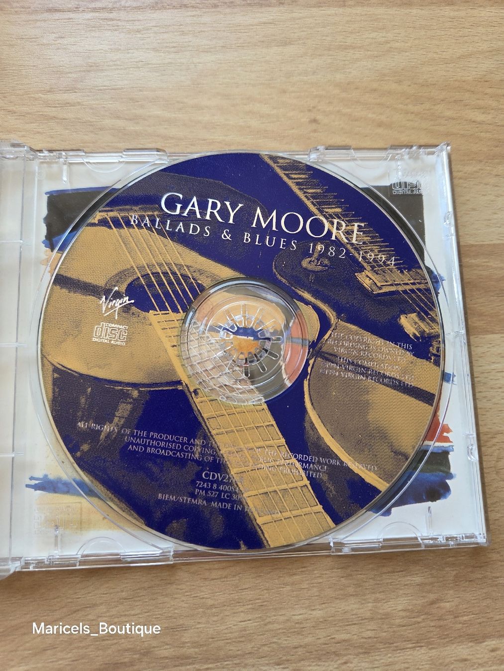 CD: Gary Moore Ballads & Blues 1982-1994 CD – Usato da Winterthur venduto da Maricels_Boutique 5