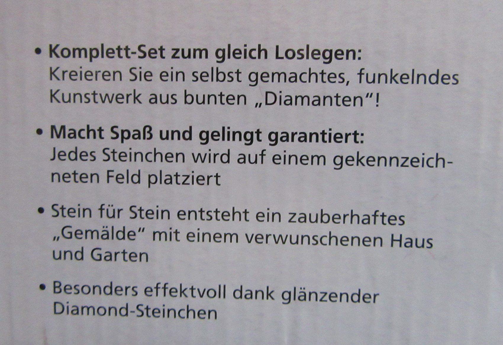 Poster & Bilder: Diamond Painting Bild 50 x 40 cm – Neu und originalverpackt aus Rüdtligen von Carfield04 6