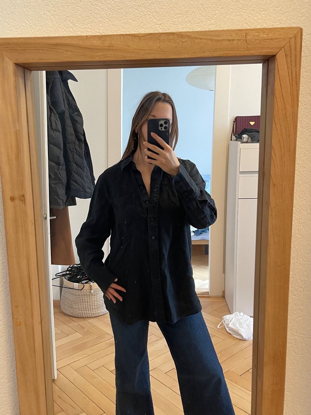 Cos Camicette: COS 100% Leinen Hemd schwarz EU36 – Nuovo (secondo la descrizione) da Zürich venduto da flo_8x2x 6