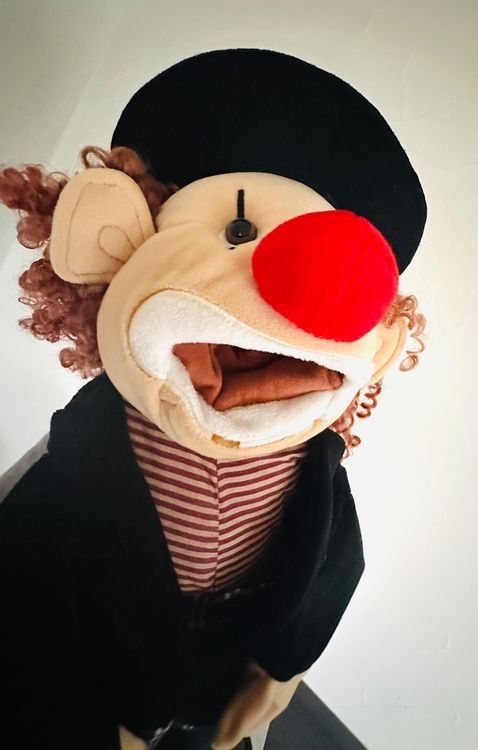 Puppen: FOLKMANIS® Hobo Clownpuppe 63 cm, Handpuppe – Gebraucht aus Zürich von brazerola 4