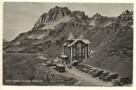 KLAUSEN-PASS Hotel, Auto, Postauto, Bus