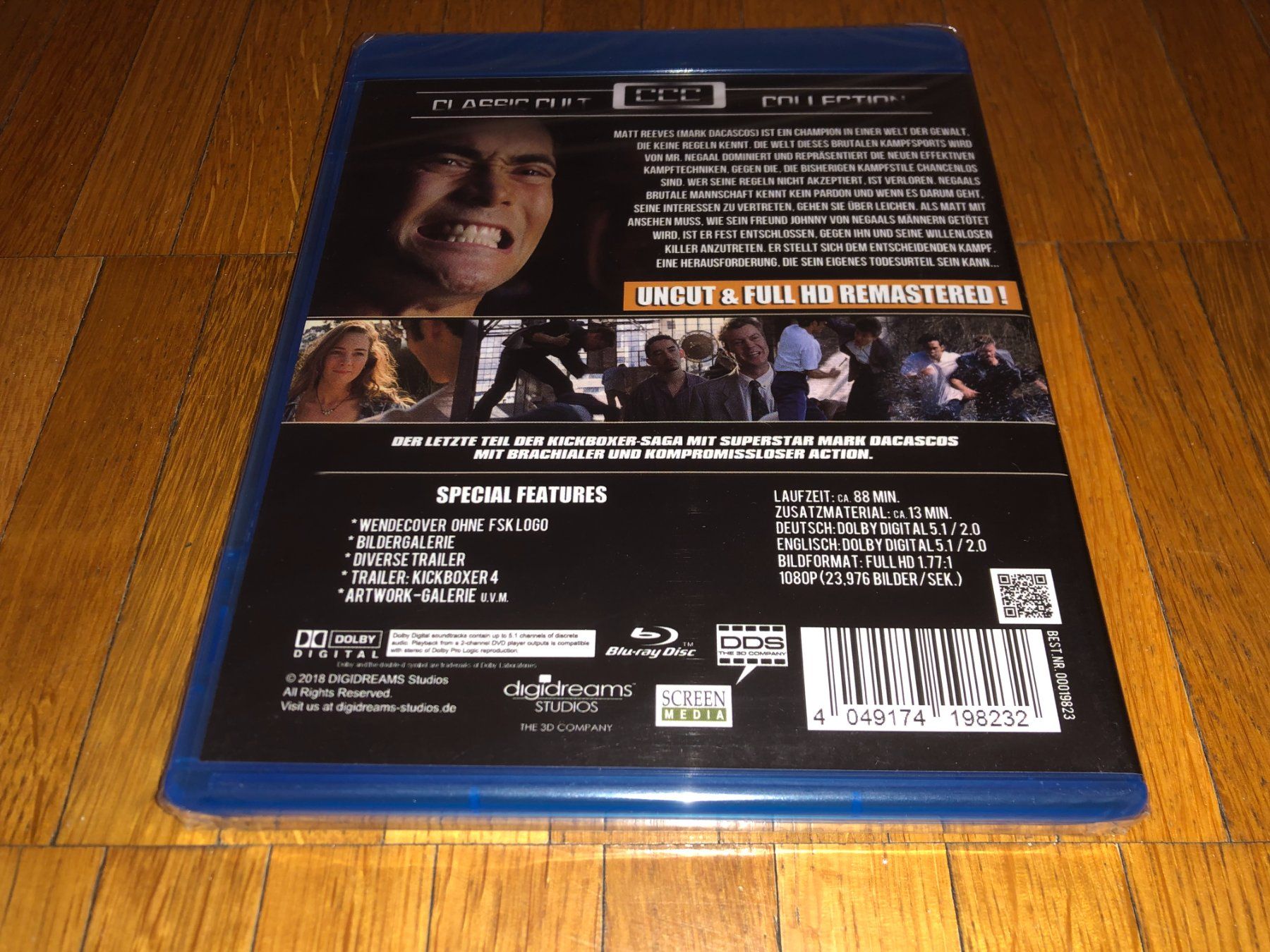 Tutti i DVDs: Kickboxer 5 - BLU-RAY - UNCUT – Nuovo e nell'imballaggio originale da Basel venduto da havsok 1