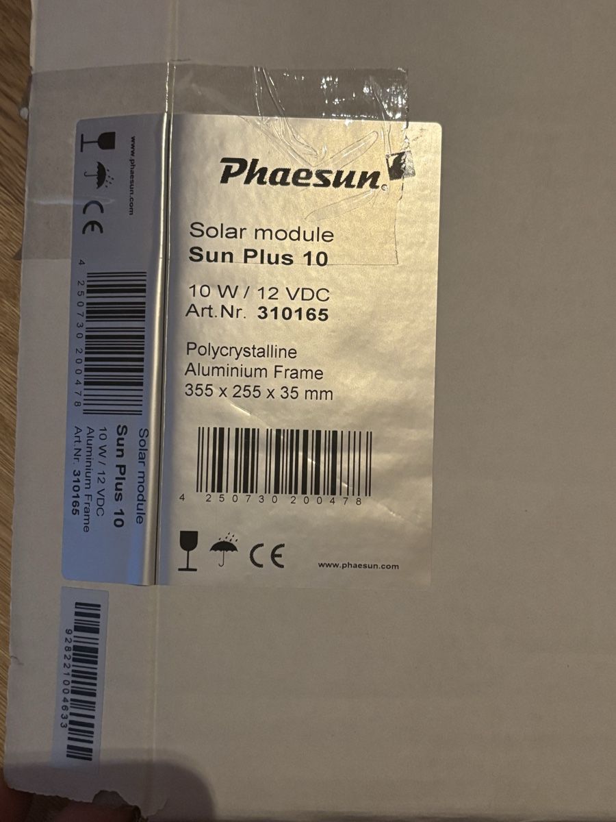 Panneaux solaires: Phaesun Solar module Sun plus 10 – Neuf (Voir description) à Boll par lsc_t8bl 2
