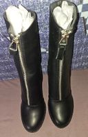 Elegante Stifeletten Schwarz - NEU