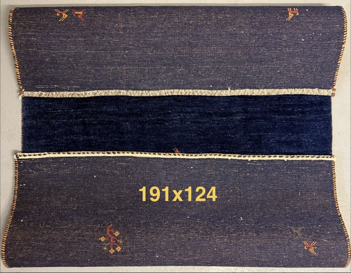 Gabbeh Teppiche: Wunderschöner Perserteppich Gabbeh 191x124.cm – Gebraucht aus Sempach von Star7 6