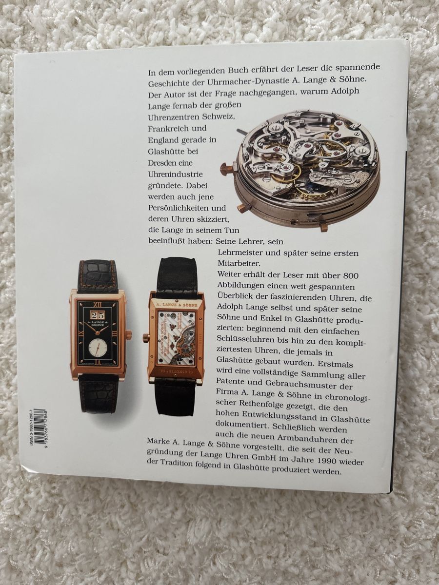 A. Lange & Söhne Orologi: A. Lange & Söhne Zeitwerk Buch – Nuovo (secondo la descrizione) da St. Gallen venduto da Ursula66 1